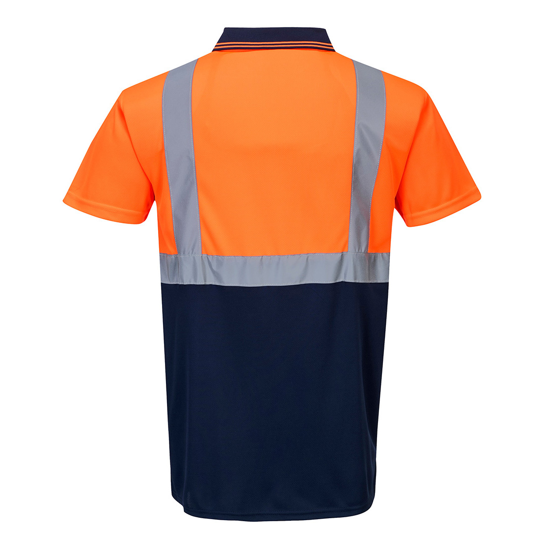 Hi-Vis Kontrast Poloshirt kurzarm 2