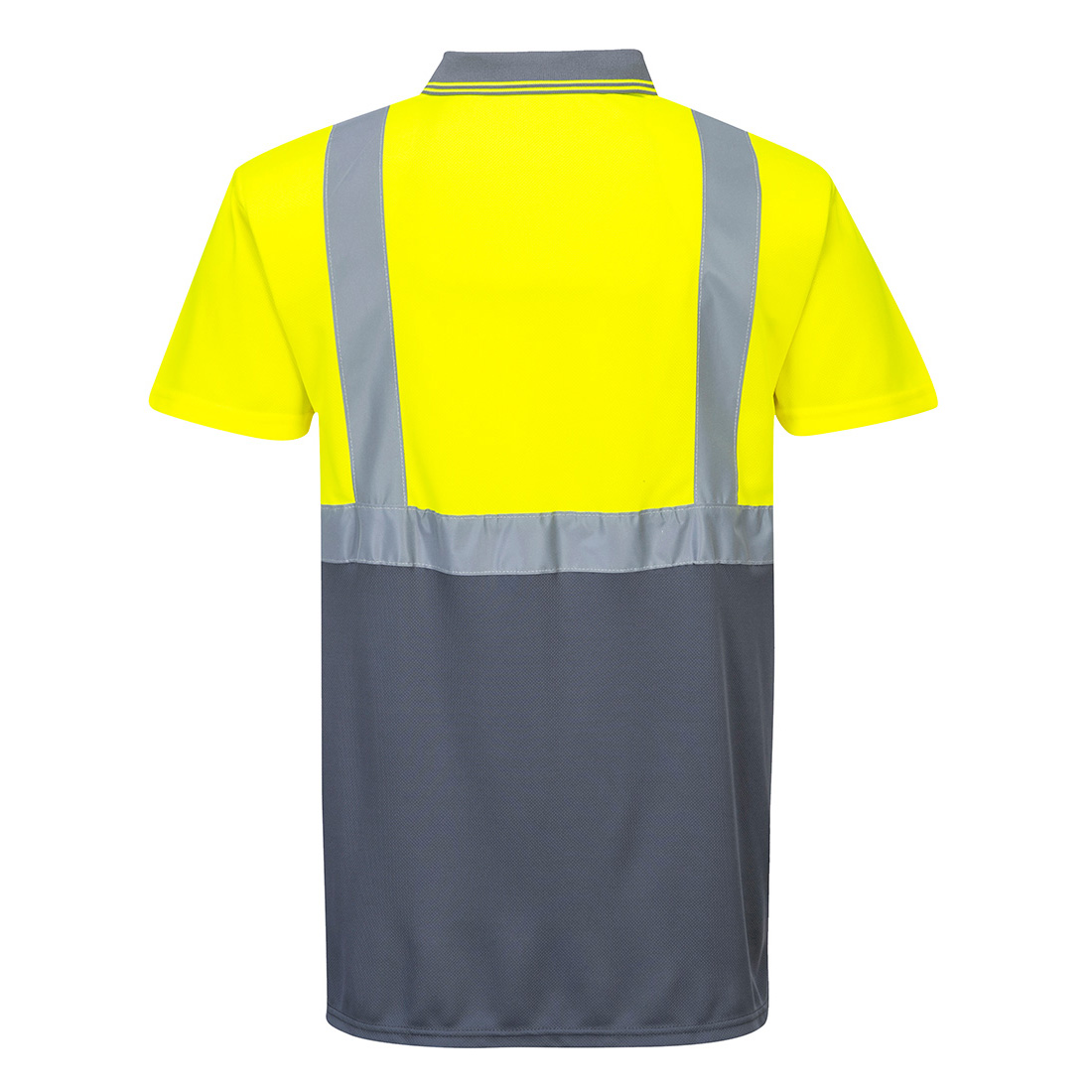 Hi-Vis Kontrast Poloshirt kurzarm 4