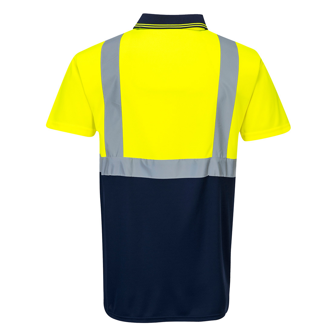 Hi-Vis Kontrast Poloshirt kurzarm 6