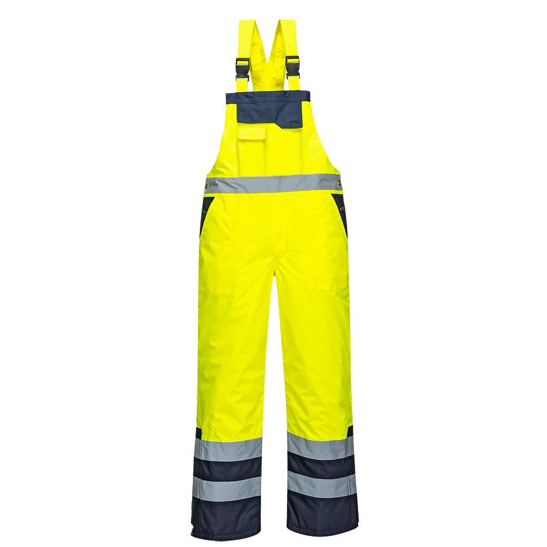 Hi-Vis Kontrast Winter Latzhose 3