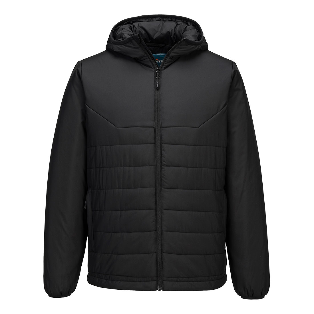 Professionelle isolierte Baffeljacke mit Kapuze