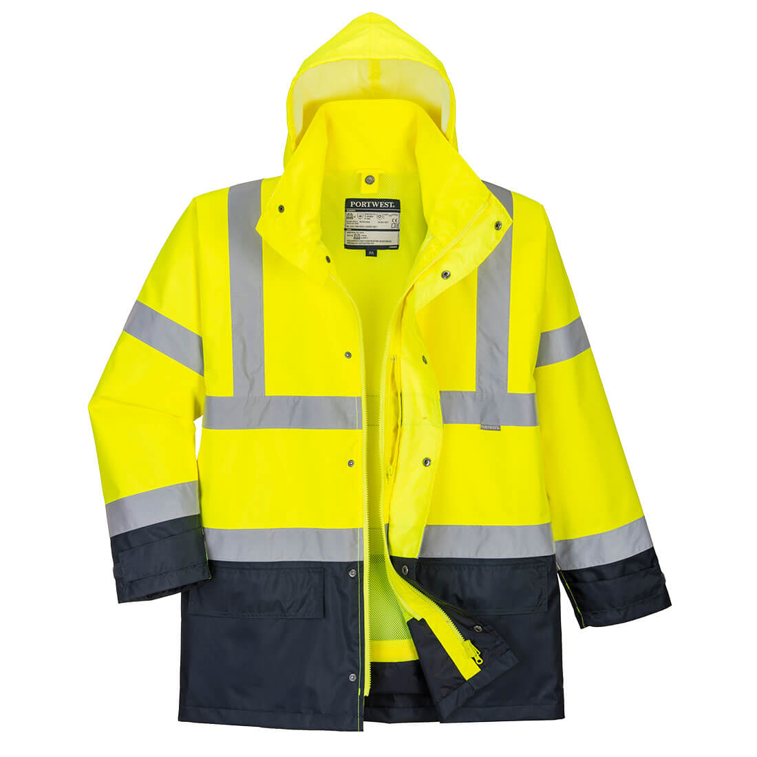 Hi-Vis 5-in-1 Kontrast Exekutiv Jacke 5