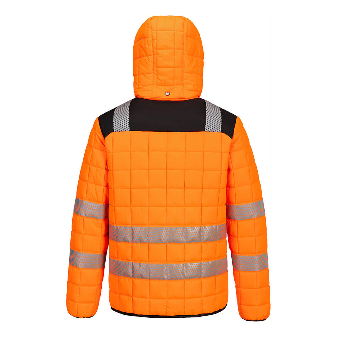 PW3 Hi-Vis quadratisch gesteppte Jacke 2