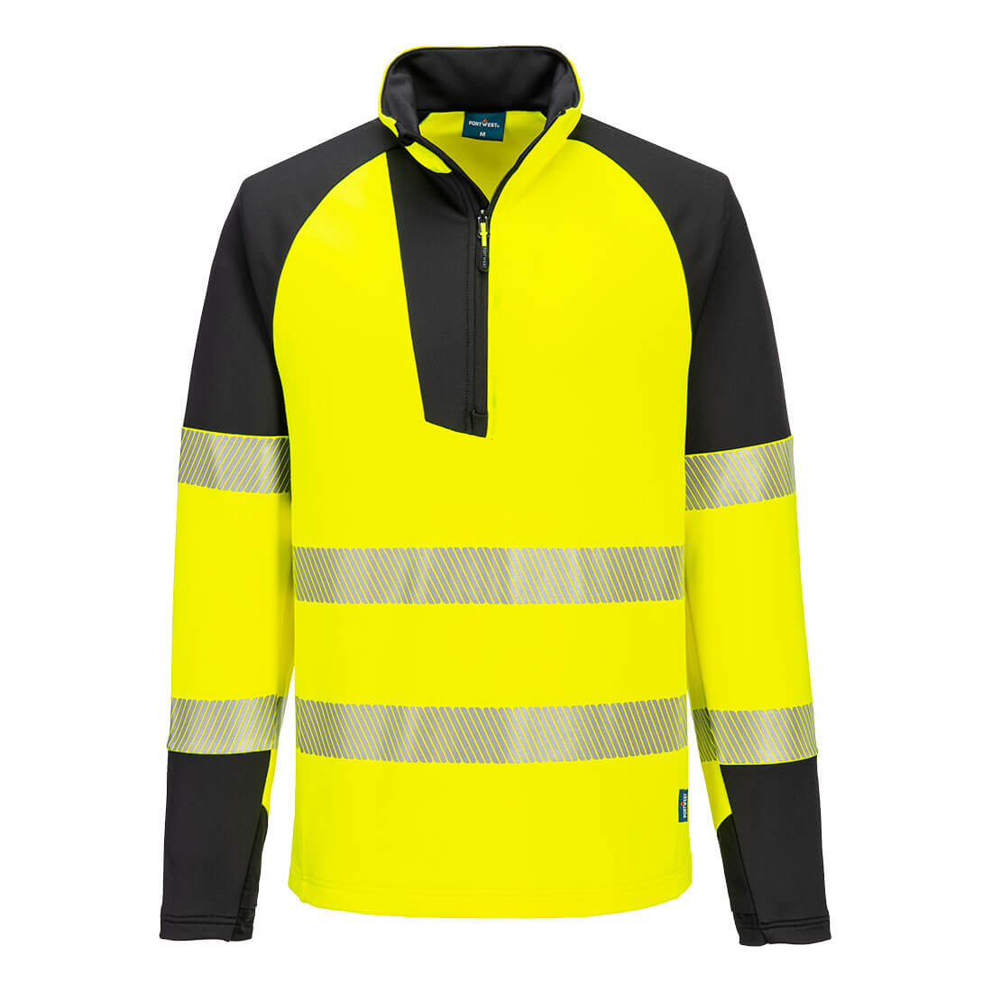 PW3 Hi-Vis Sweatshirt 1/4 Reißverschluss 3