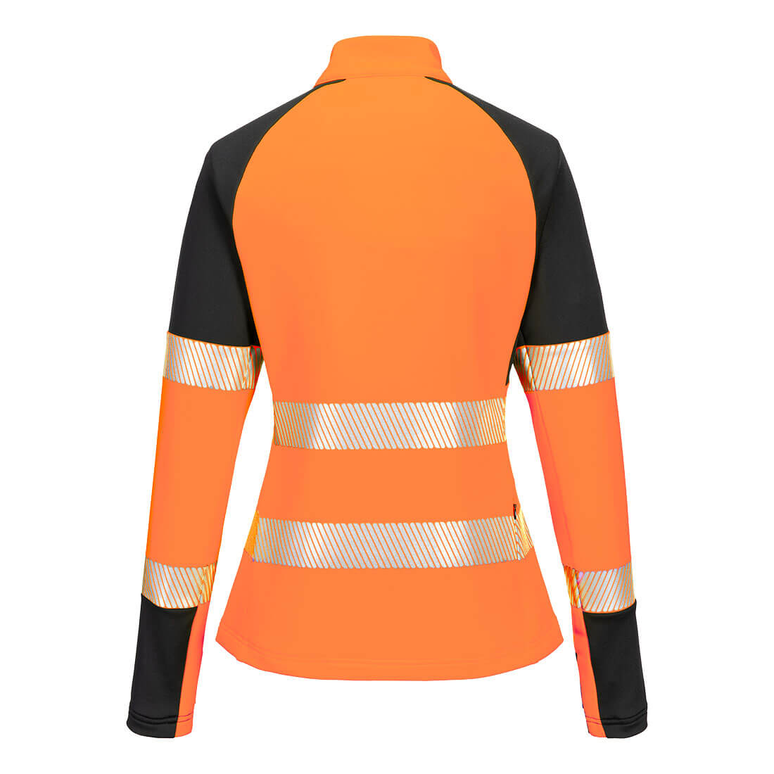 PW3 Hi-Vis Damen Sweatshirt 1/4 Reißverschluss 2