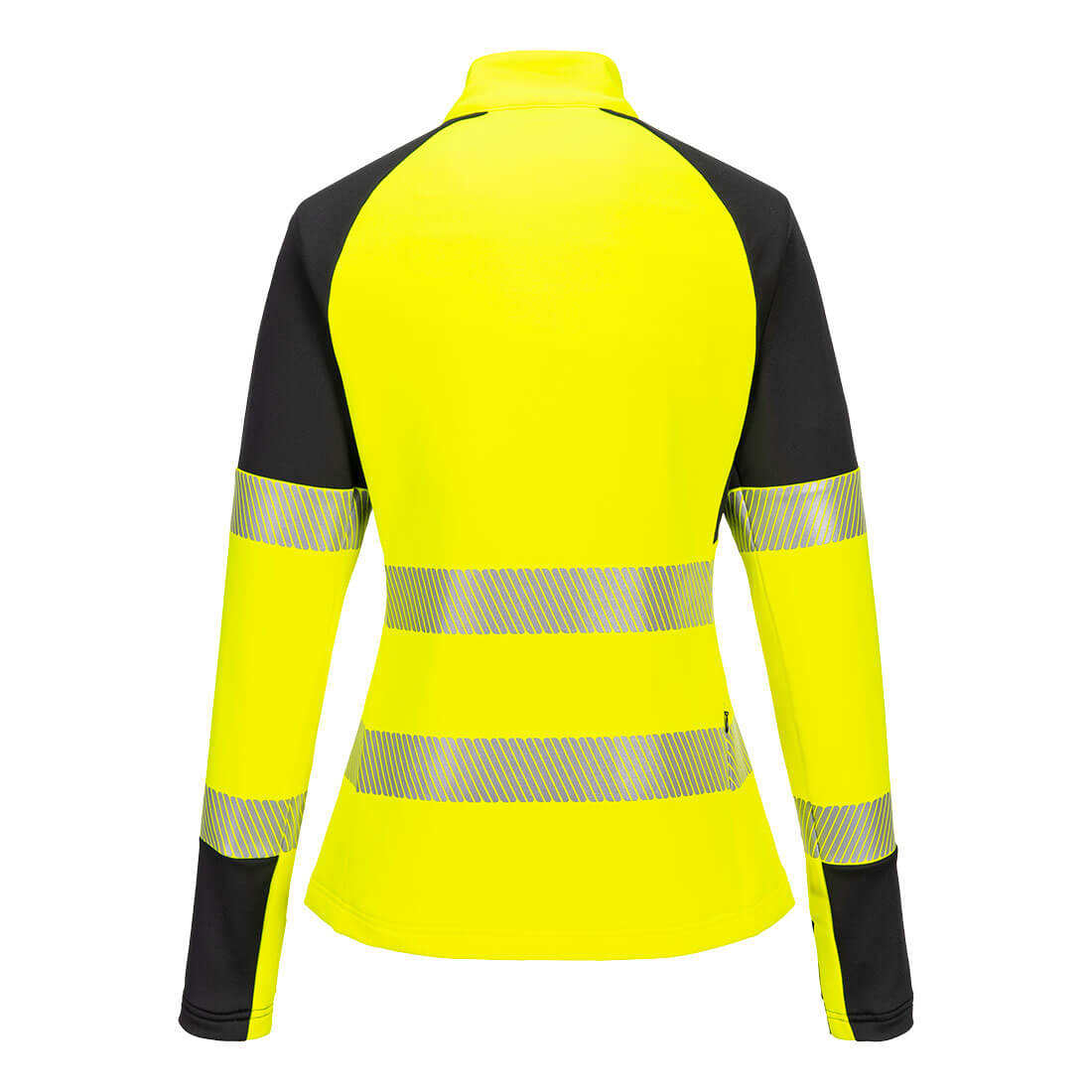 PW3 Hi-Vis Damen Sweatshirt 1/4 Reißverschluss 4