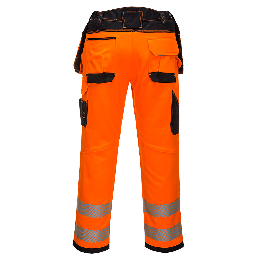 PW3 Hi-Vis Arbeitsbundhose mit Holstertaschen 2