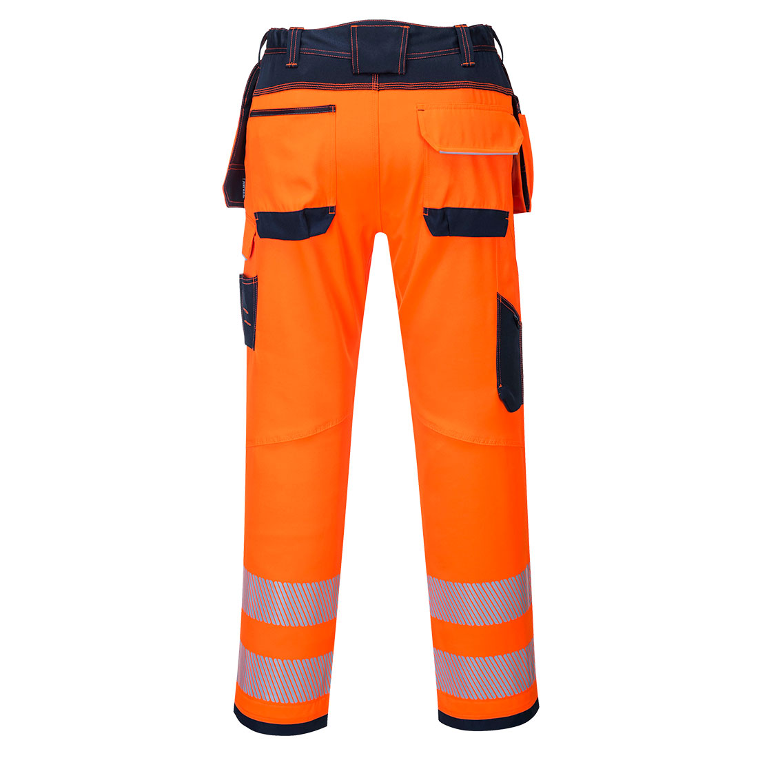 PW3 Hi-Vis Arbeitsbundhose mit Holstertaschen 4