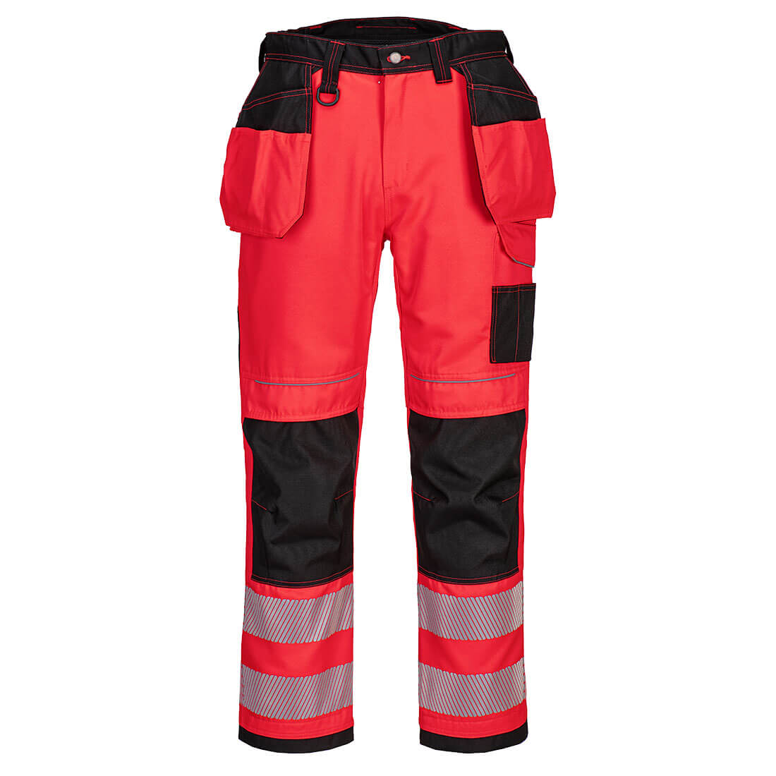 PW3 Hi-Vis Arbeitsbundhose mit Holstertaschen 5